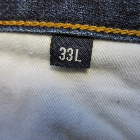 Imogene & Willie Barton Jeans Men 33X31 Blue 100% Cotton Slim Straight Denim 676 - Picture 4 of 16